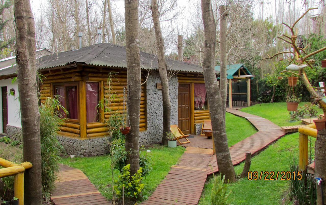 Cabañas Tehuel Las Gaviotas Exterior foto