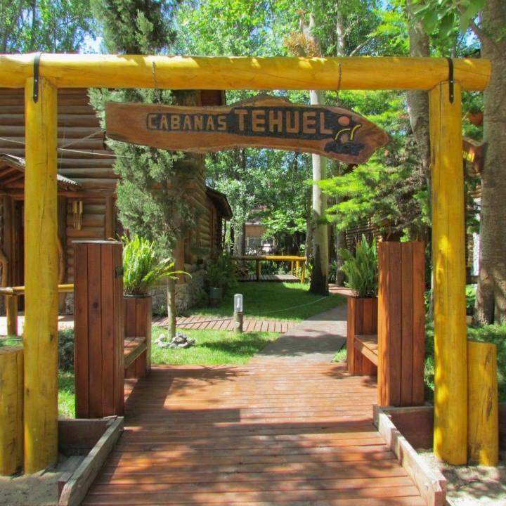 Cabañas Tehuel Las Gaviotas Exterior foto