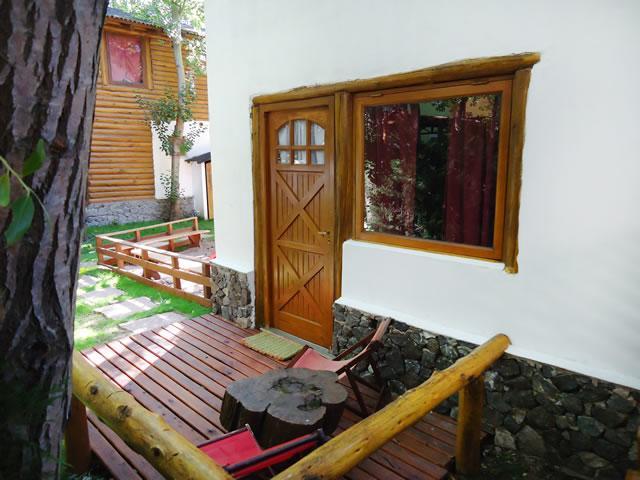Cabañas Tehuel Las Gaviotas Exterior foto