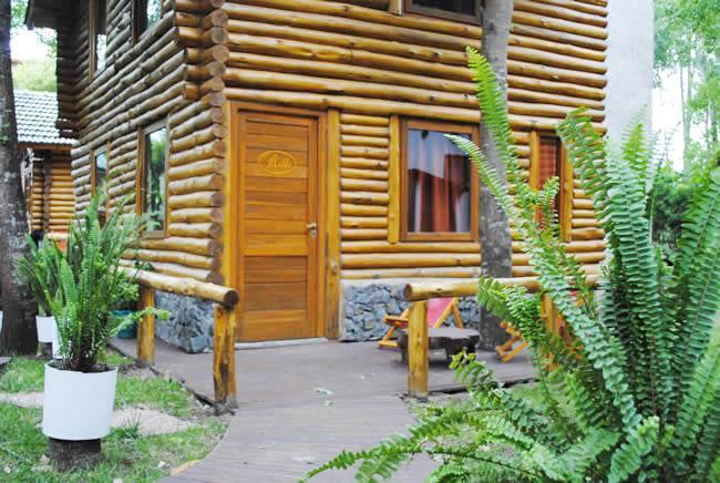 Cabañas Tehuel Las Gaviotas Exterior foto