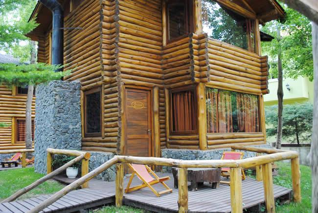 Cabañas Tehuel Las Gaviotas Exterior foto